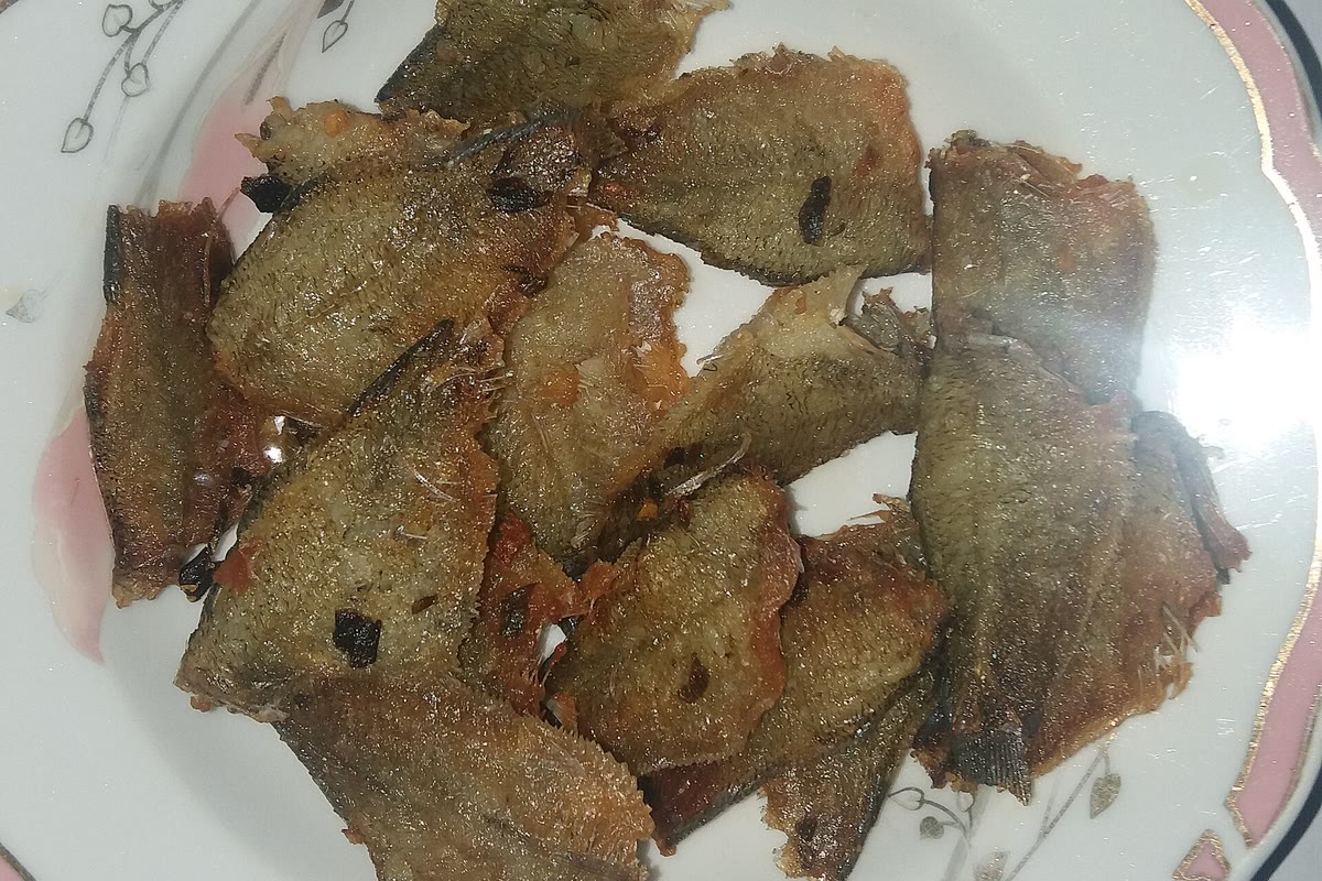 Crisp stream fish, Cá rán giòn
