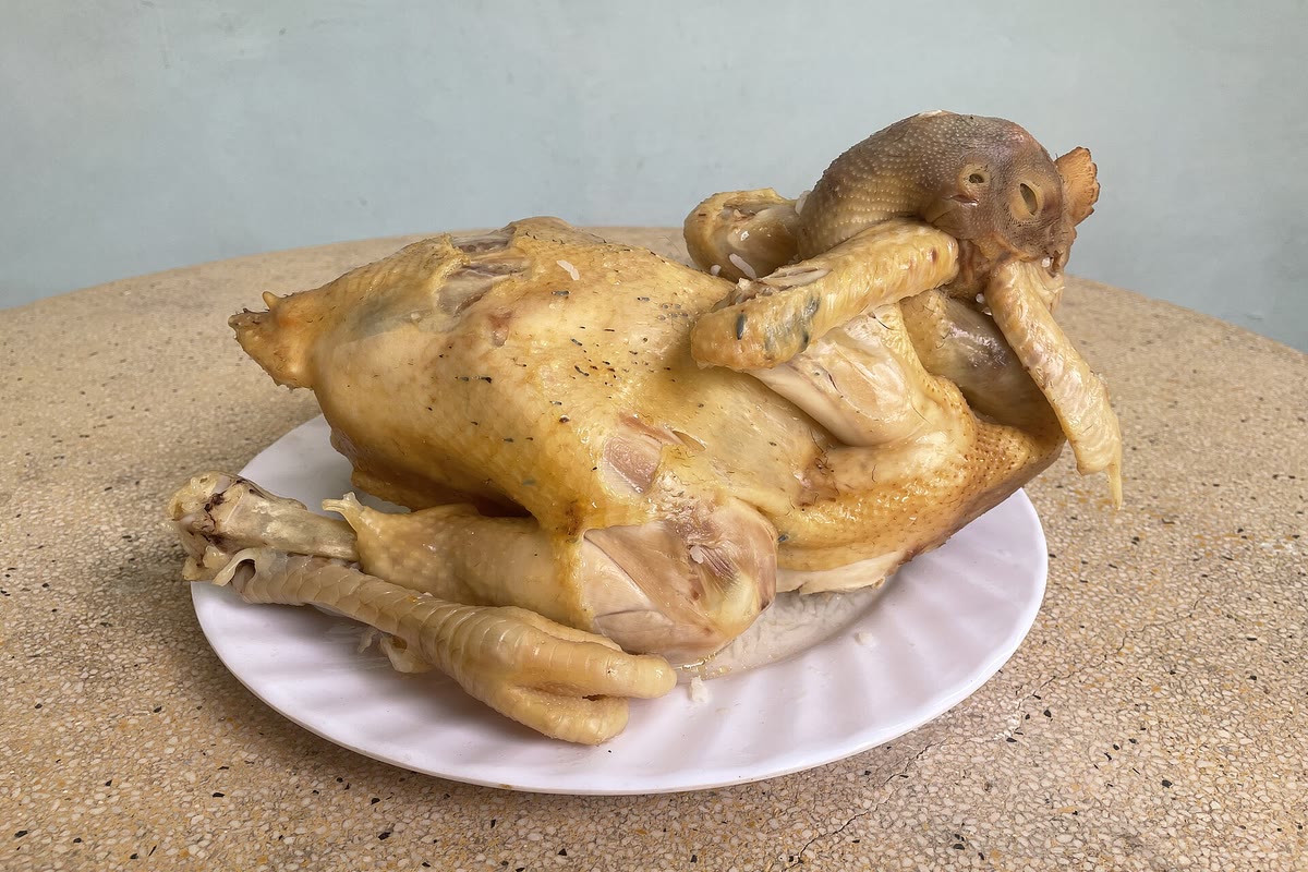 Boiled chicken, Gà luộc