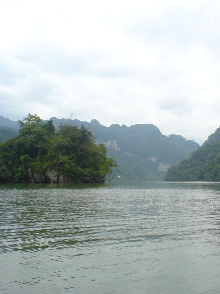 Islands in the water