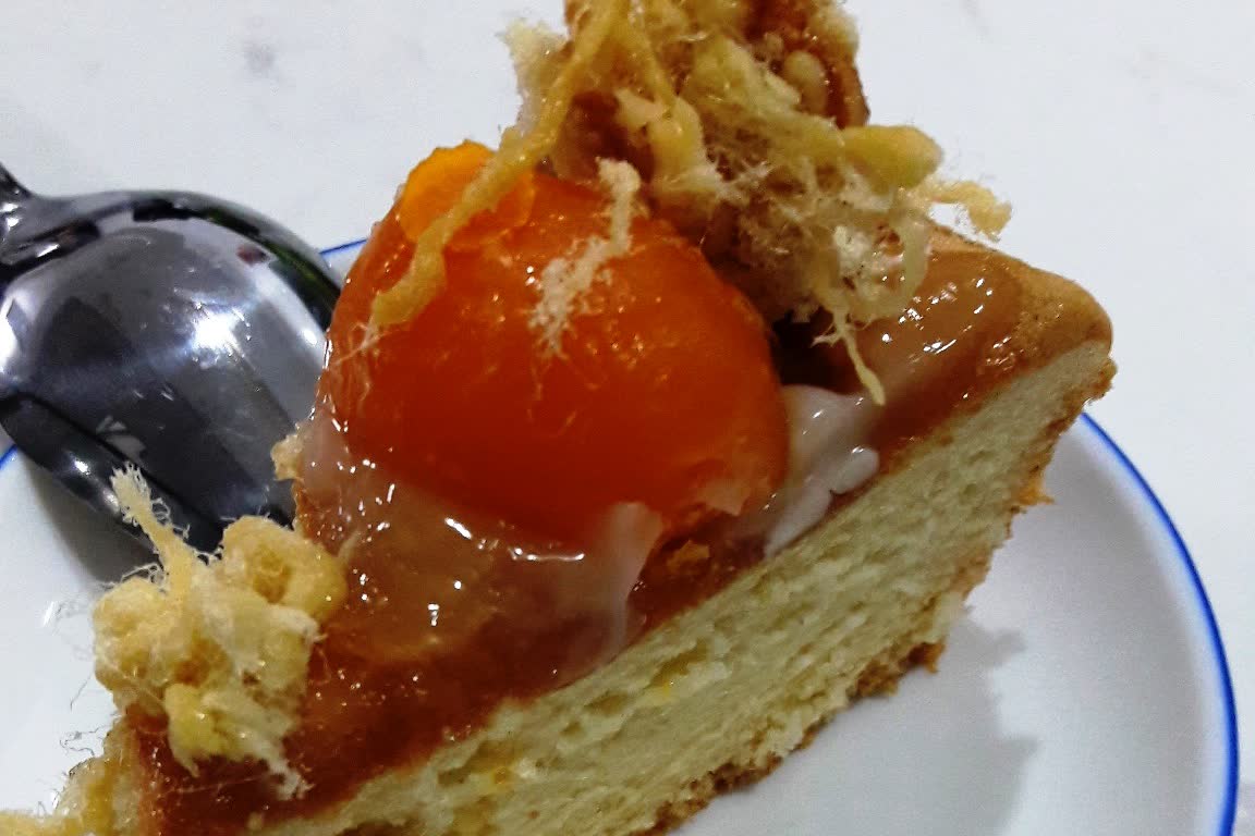 Banh bong lan trung muoi, Bánh bông lan trứng muối