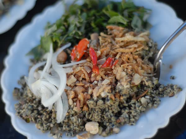 Banh da tron, Bánh đa trộn