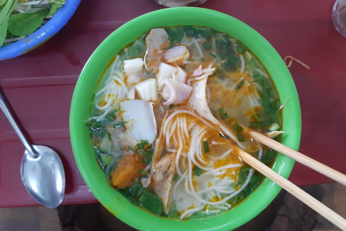 Bun cha ca, Bún chả cá
