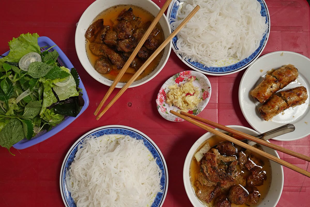 Bun cha nuong