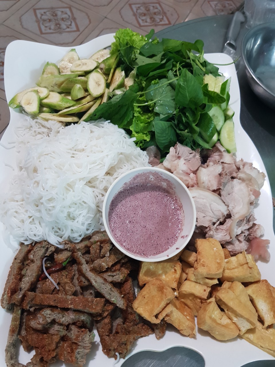 Bun dau, Bún đậu