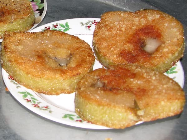 Fried sticky-rice cakes, Bánh nếp chiên