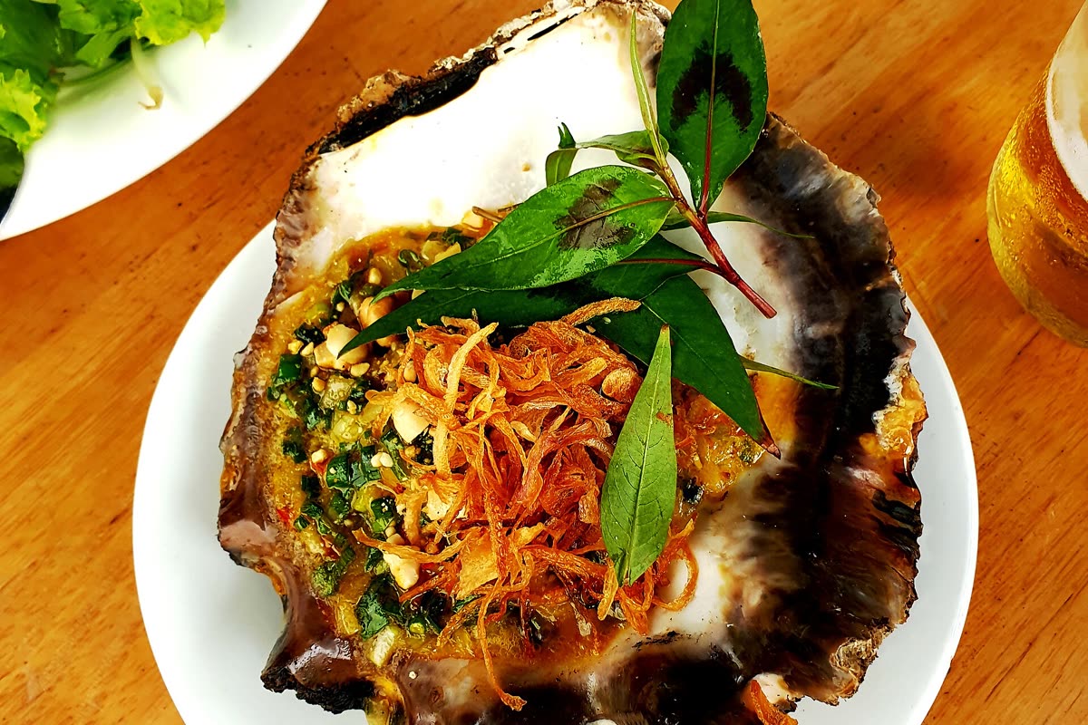 Hau nuong, Hàu nướng