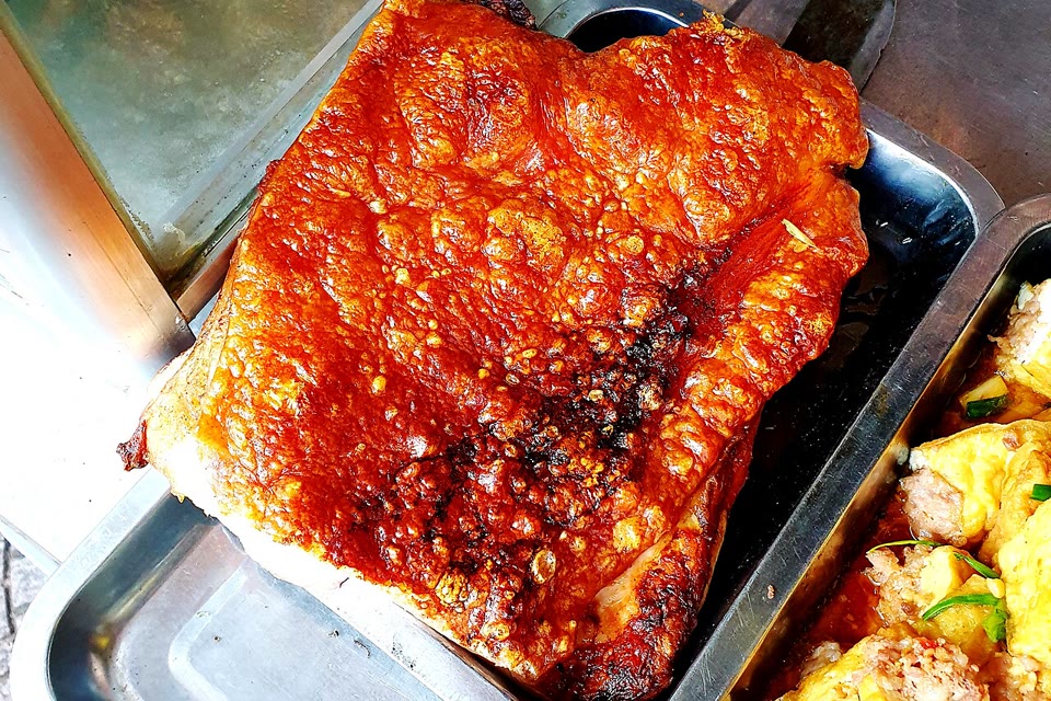 Crisp pork belly, Ba chỉ quay