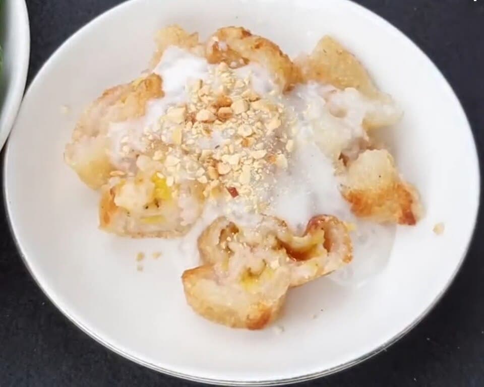 Grilled sticky-rice banana, Chuối nếp nướng