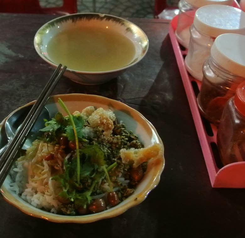 Com hen, Cơm hến