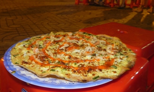 Banh trang nuong, Bánh tráng nướng
