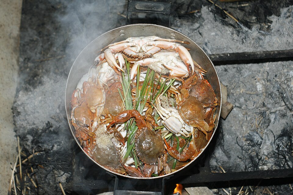 Ghe hap, Ghẹ hấp