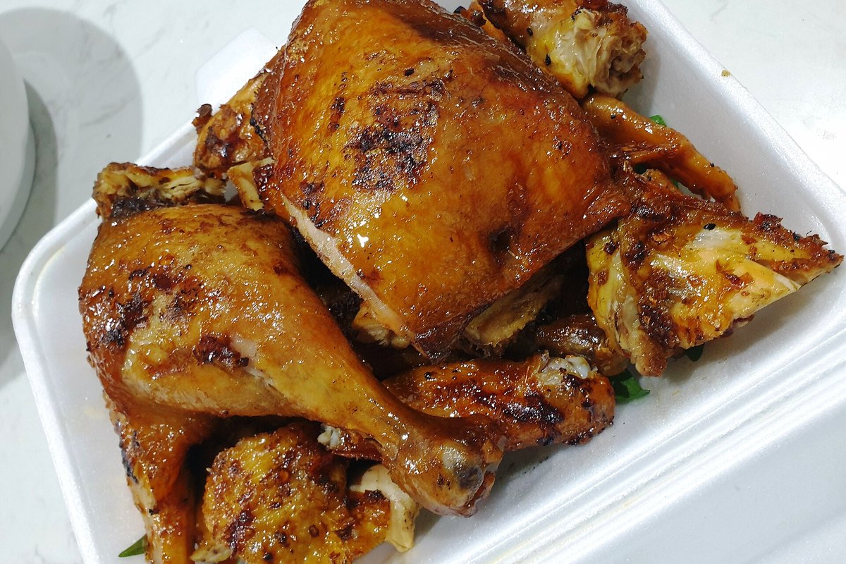 Honey-grilled chicken, Gà nướng mật ong đảo Cát Bà