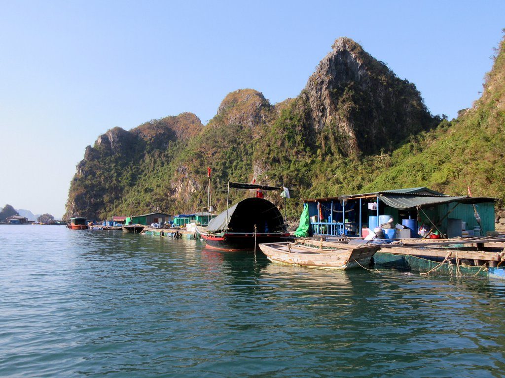 Cua Van floating village
