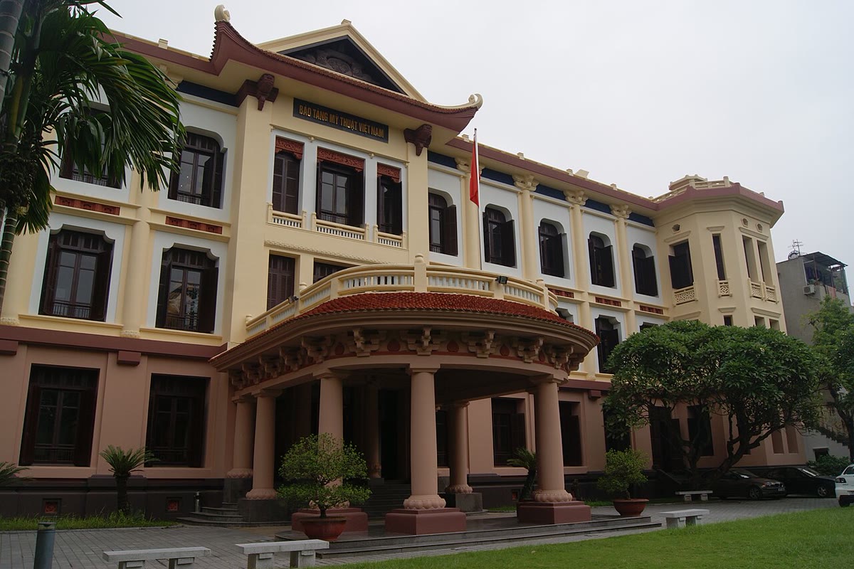 The exterior of the Fine Arts Museum