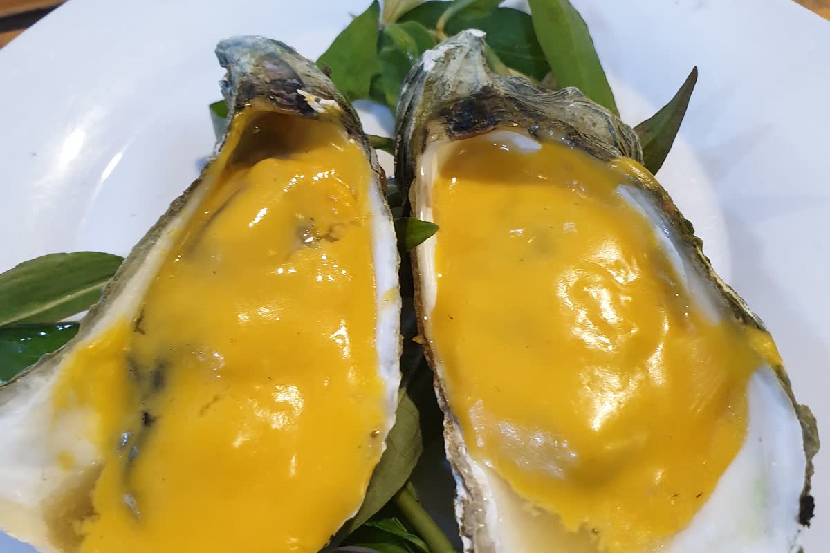 Hau nuong pho mai, Hàu nướng phô mai