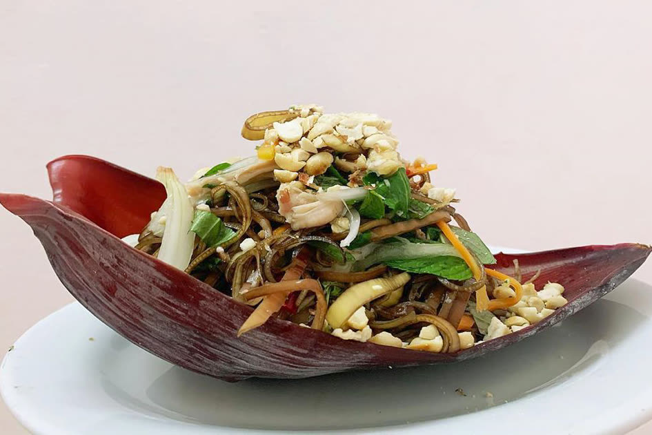 Forest banana salad, 