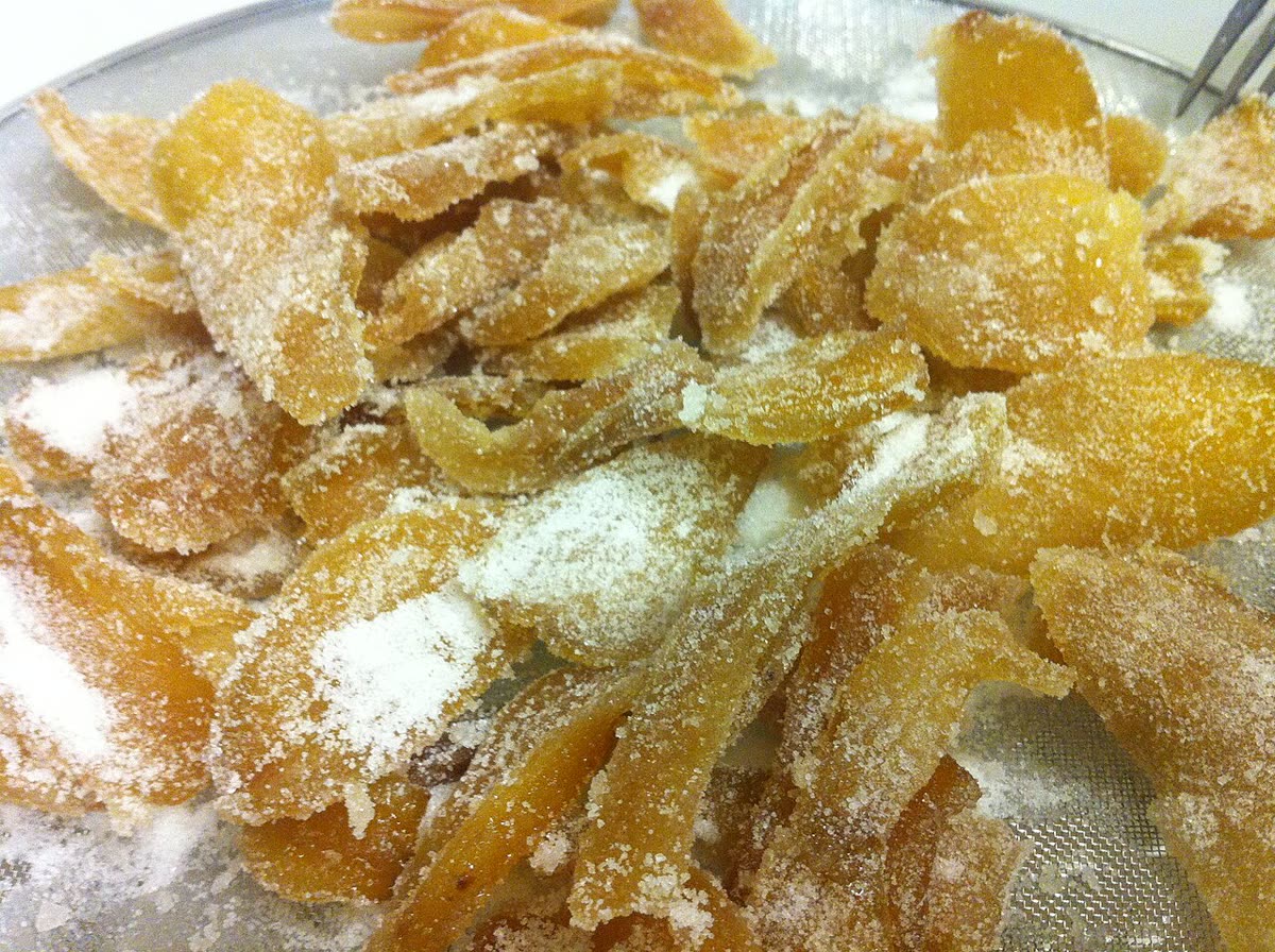 Candied ginger, Mứt gừng