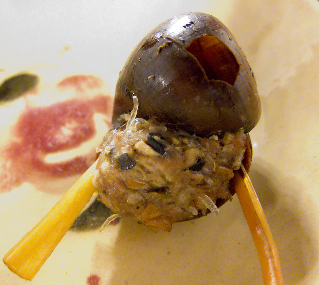 Stuffed snails, Ốc nhồi thịt