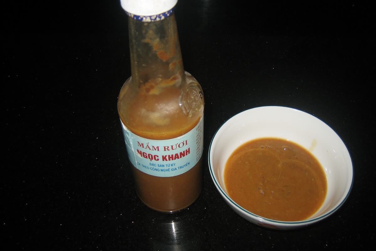 Mam ruoi, Mắm rươi
