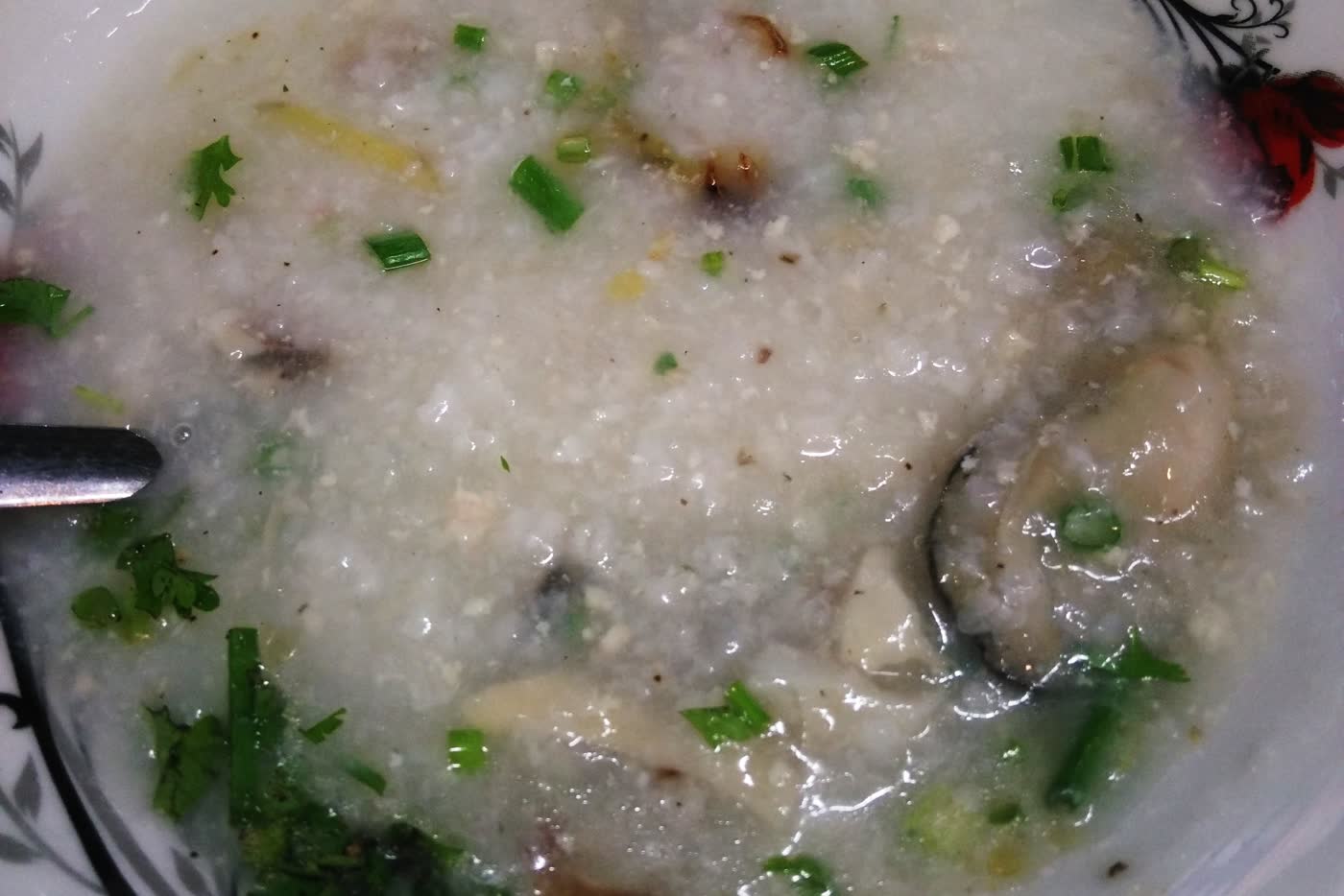 Chao hau, Cháo hàu